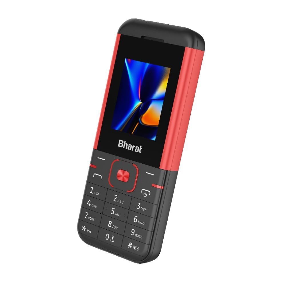 JIo Bharat KARBONN K2 4G (Black-Red)